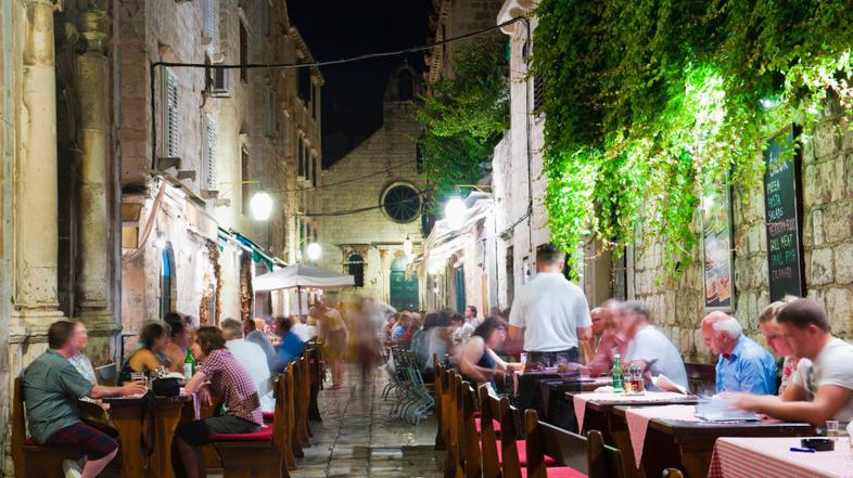 Gostilna na Hrvaškem