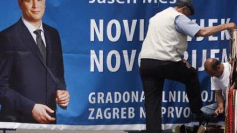 Neuradni rezultati hrvaških lokalnih volitev kažejo na grenko zmago HDZ.
