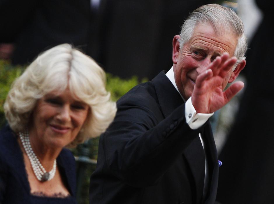 razno 12.11.13. Britain's Prince Charles (R) and his wife Camilla arrive for a p | Avtor: razno 12.11.13. Britain's Prince Charles (R) and his wife Camilla arrive for a p
