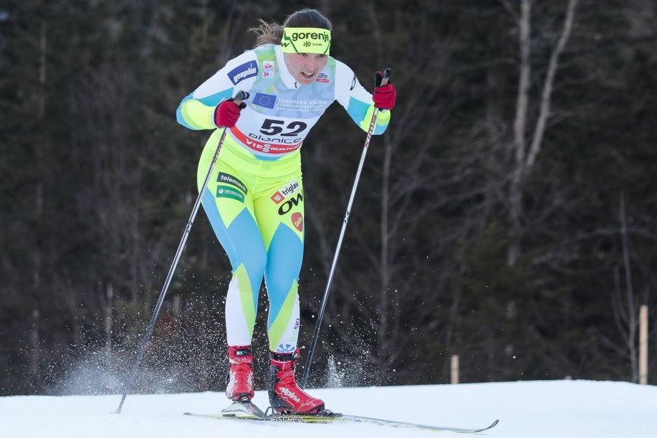 Eva Urevc, smučarski tek | Avtor: Saša Despot