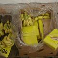 Uslužbenec supermarketa je v dveh zabojčkih z bananami odkril 28 kilogramov koka