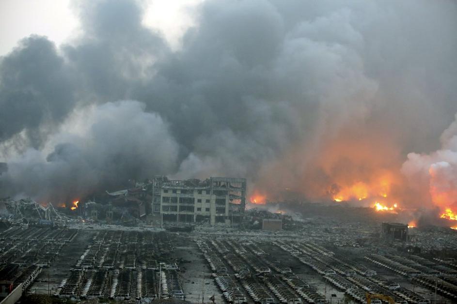 Eksplozija Kitajska  Tianjin