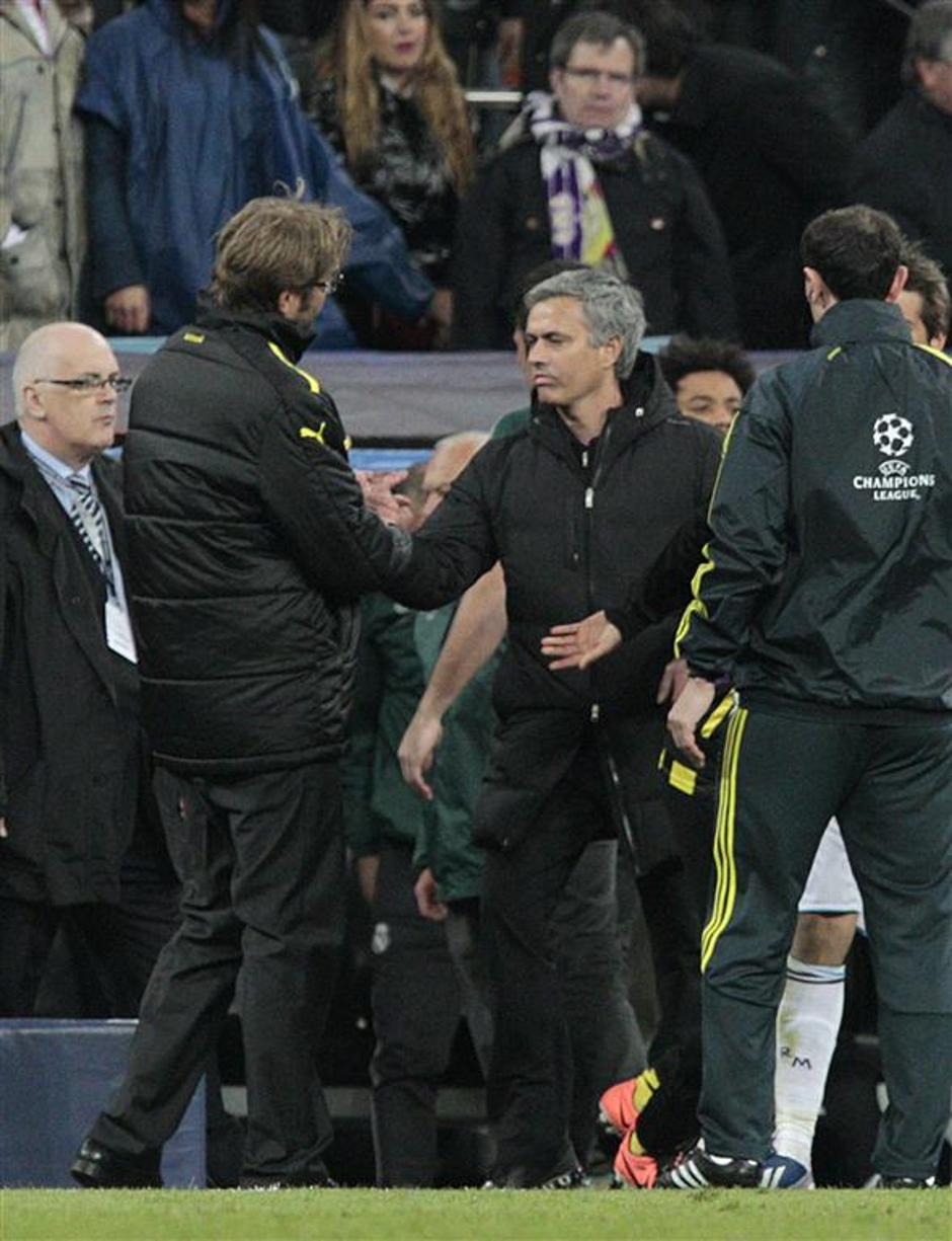 Klopp Mourinho Real Madrid Borussia Dortmund Liga prvakov polfinale | Avtor: EPA
