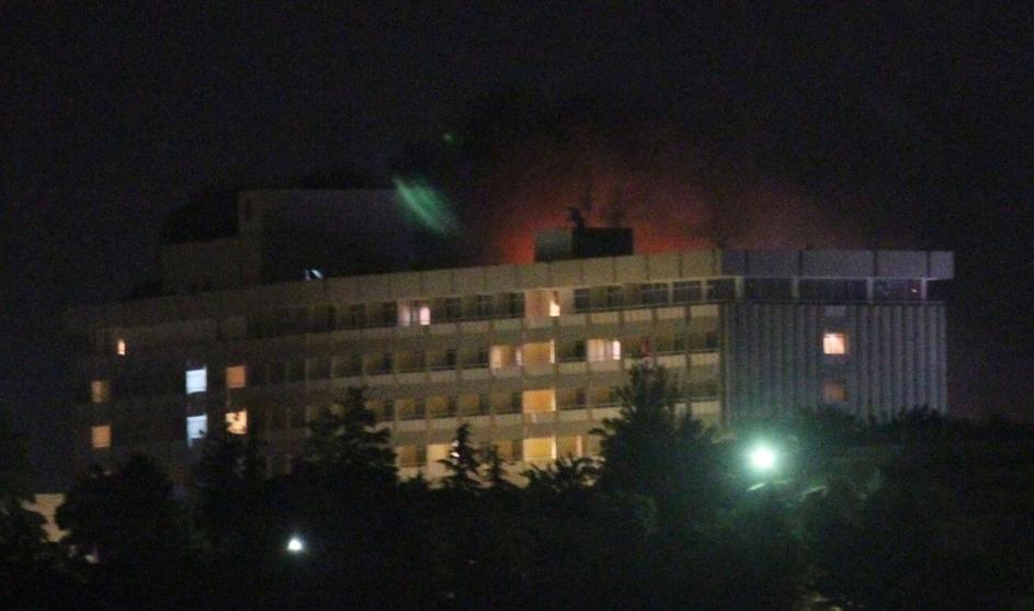 Napad na Hotel Intercontinental v Kabulu.