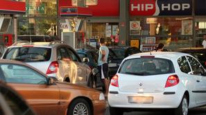 Gneča na bencinski črpalki