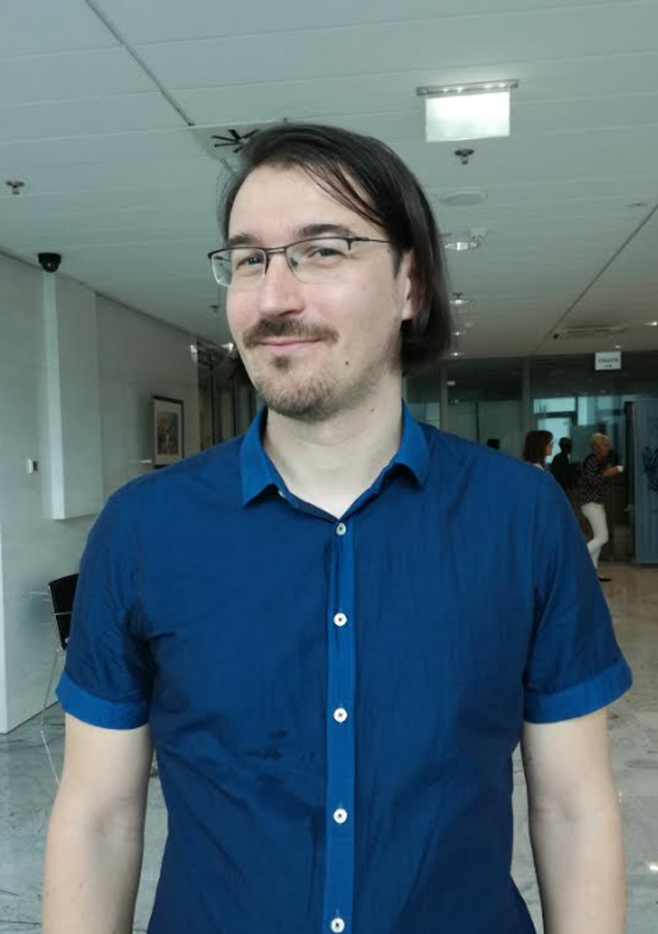 Igor Muževič, sindikat Praktikum | Avtor: S. H. H.