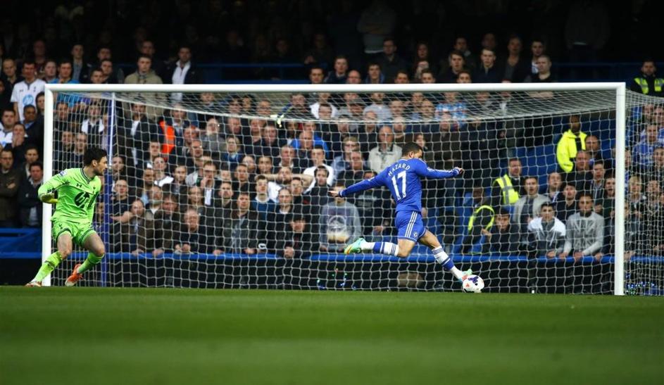 Hazard Lloris Chelsea Tottenham Premier League Anglija liga prvenstvo