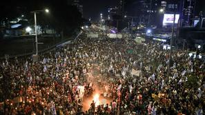 protesti v Tel Avivu
