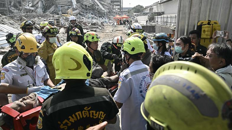 Potres Mjanmar in Tajska