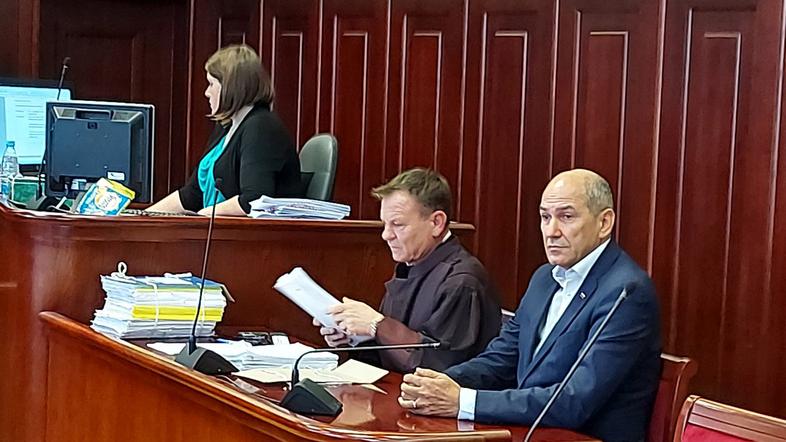 Janez Janša Franci Matoz