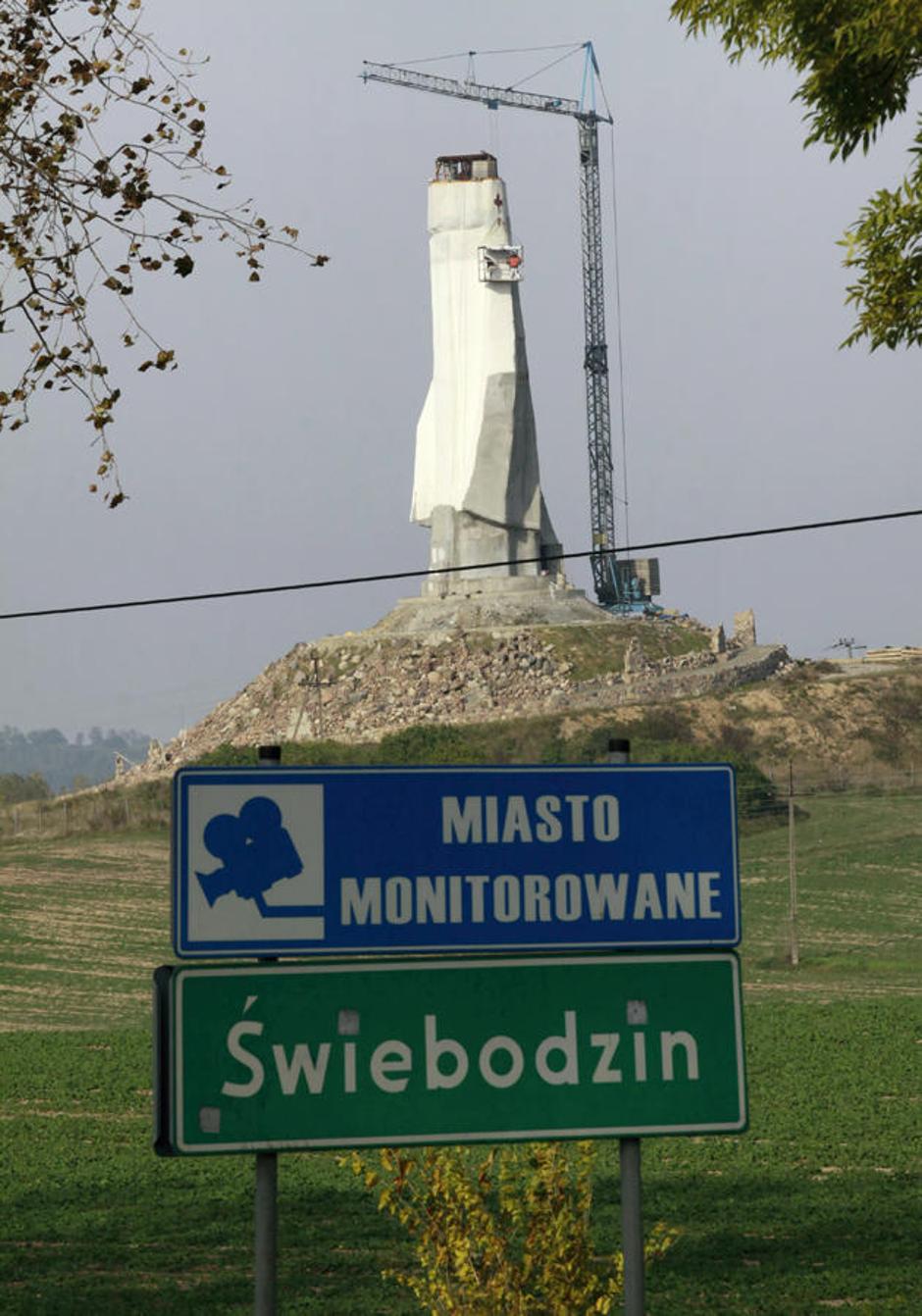 Swiebodzin, Jezus Kristus, kip | Avtor: Žurnal24 main