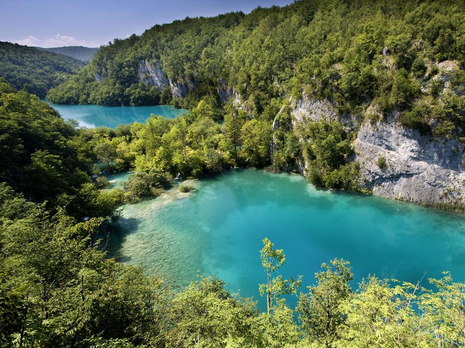 Hrvaška, Plitviška jezera