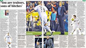 Mourinho knjiga Torres The Times časopis odlomek izsek kurbini sinovi