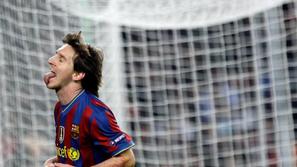 Messi se je s štirimi zadetki proti Arsenalu zavihtel na vrh lestvice najboljših