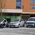 Renault zoe, kangoo in twizzy