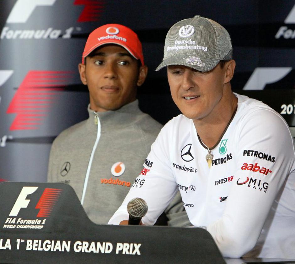 michael schumacher lewis hamilton | Avtor: EPA