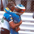 Michael Schumacher in Flavio Briatore