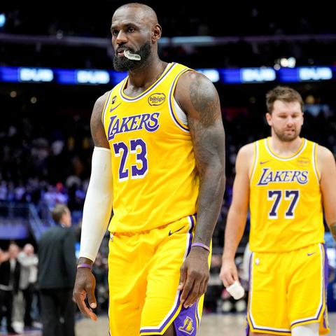LeBron James in Luka Dončić