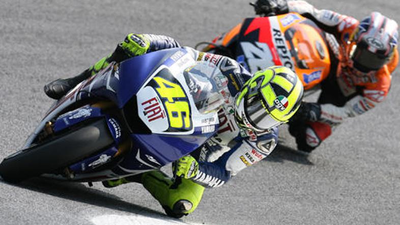 Lani smo v Estorilu spremljali zelo tesen obračun za zmago, med Rossijem in Pedr