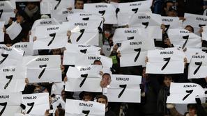 navijači real madrid ronaldo santiago bernabeu