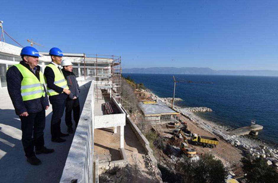 Gradbišče v Rabacu | Avtor: Hrvaško ministrstvo za turizem