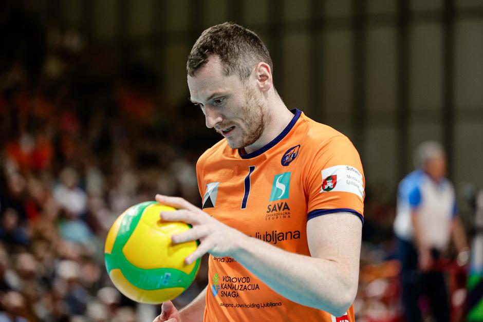 odbojka ACH Volley - Orion Stars, Tonček Štern | Avtor: Saša Despot