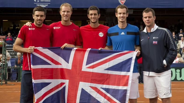andy murray davisov pokal velika britanija ZDA