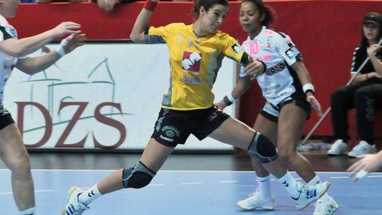 Rokometašice Krima so bile vso tekmo podrejene nasprotnicam.