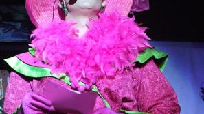 Sovoditeljica šova V'n vlečt je ekstravagantna drag queenica Anastassia. (Foto: 