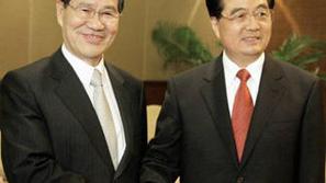 Se bosta Vincent Siew in Hu Jintao zapisala v zgodovino kot začetnika mirovnega 