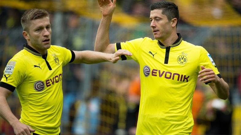 Lewandowski Blaszczykowski Borussia Dortmund Hoffenheim Bundesliga Nemčija liga 