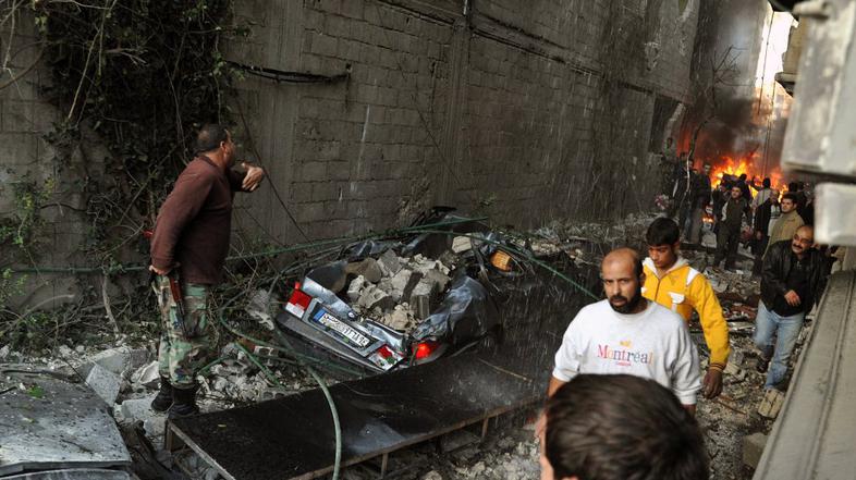 Bombni napad v Damasku