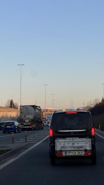 Nesreča nad ljubljansko obvoznico