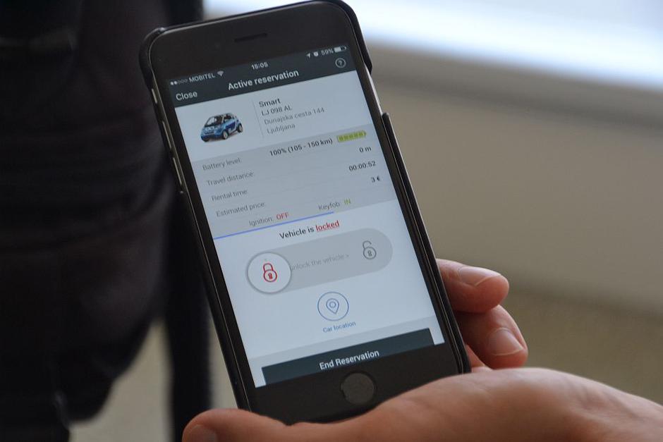 Car sharing v Ljubljani | Avtor: Gregor Prebil