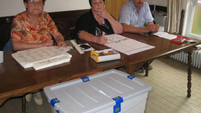 Na volišču Lovskega doma v Olmu so potrdili, da prebivalci Ulice Istrskega odred