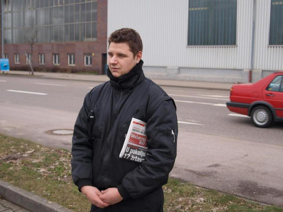 Hrvat iz Waiblingena Danijel Duvnjak (19) je dejal, da je pred štirimi meseci v 