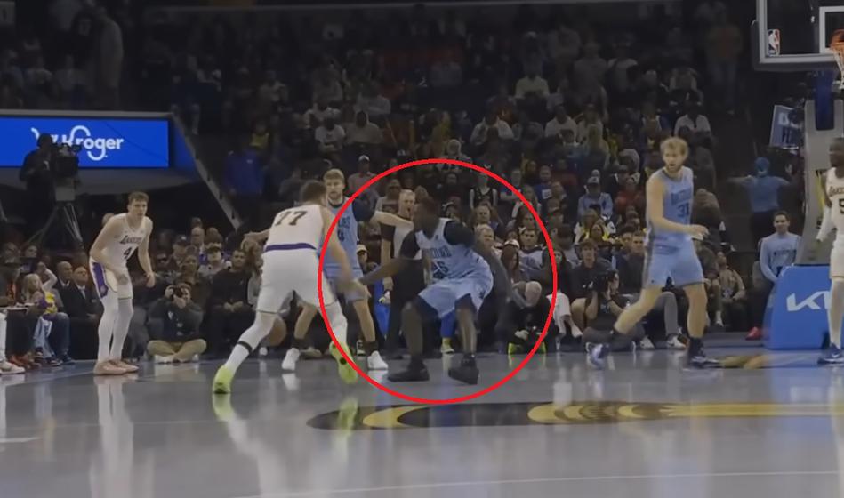 Dončić ga je dobesedno sezul, tekmeci komaj zadrževali smeh