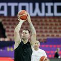 trening košarkarske reprezentance slovenije, luka dončić
