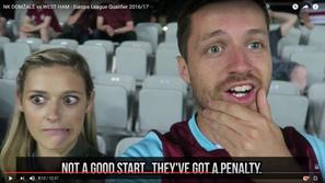 West Ham navijači Stožice Domžale