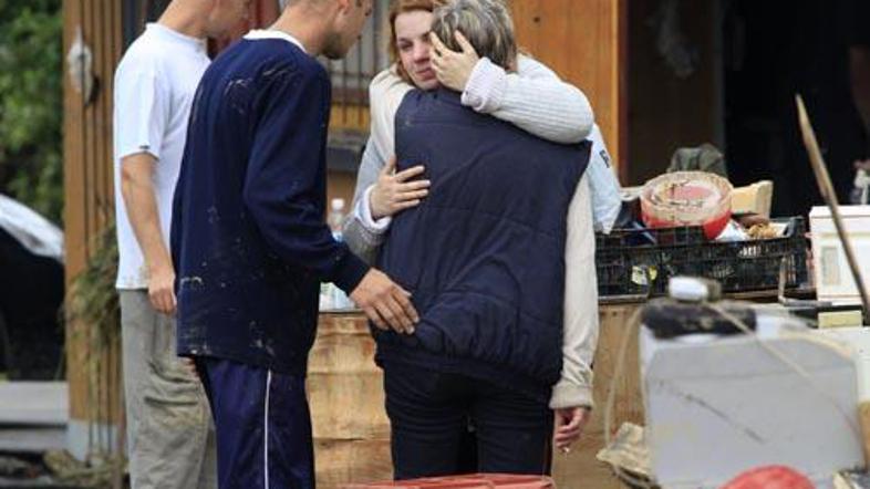 Najhuje so poplave prizadele Češko.