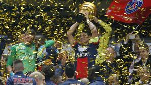 Thiago Silva PSG Lyon finale ligaškega pokala