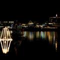 Na Blejskem jezeru je tudi letos za božič zasvetil potopljeni zvon, ki so ga na 