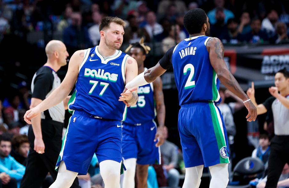 Luka Dončić Kyrie Irving | Avtor: Profimedia
