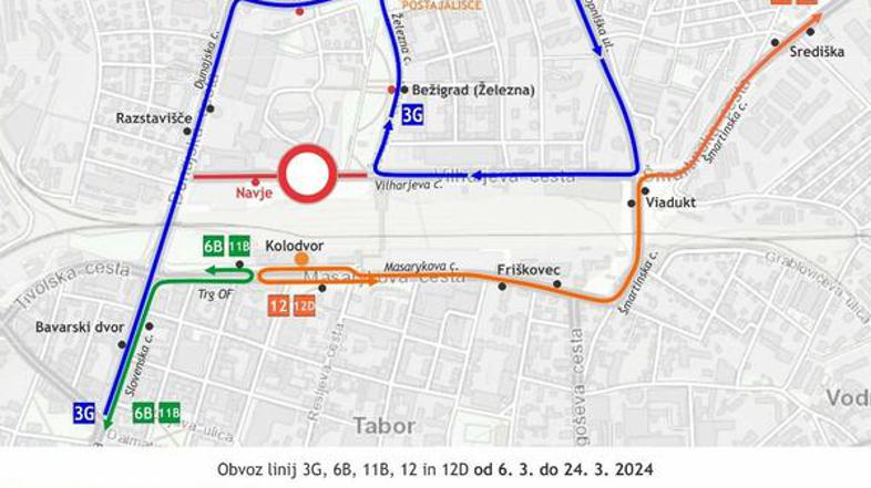 Popolna zapora Vilharjeve