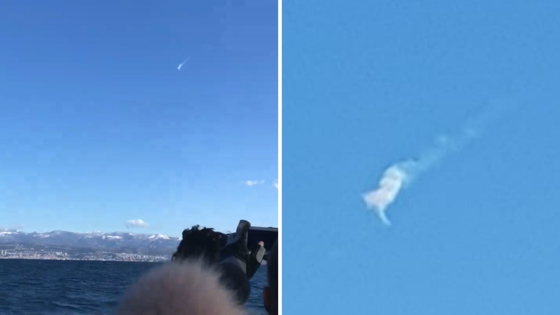 Eksplozija meteorita nad Hrvaško