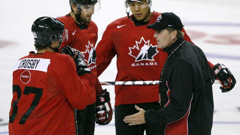 Selektor Mike Babcock s Sidneyjem Crosbyjem (Pittsburgh Penguins), Rickom Nashem