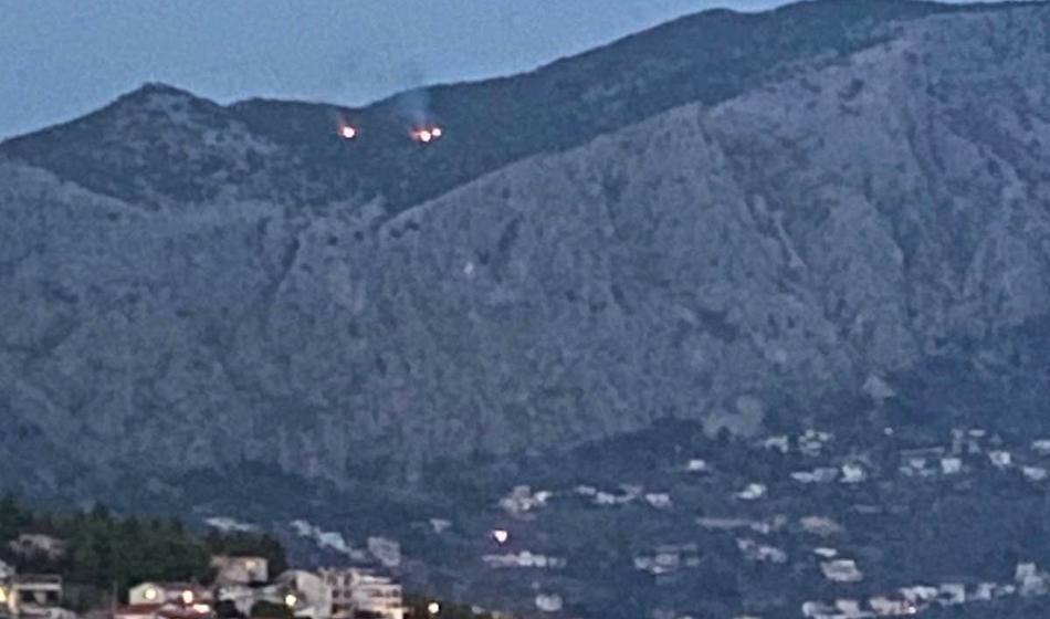 V Omišu je spet zagorelo