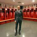 Pep Guardiola predstavitev Bayern Allianz Arena