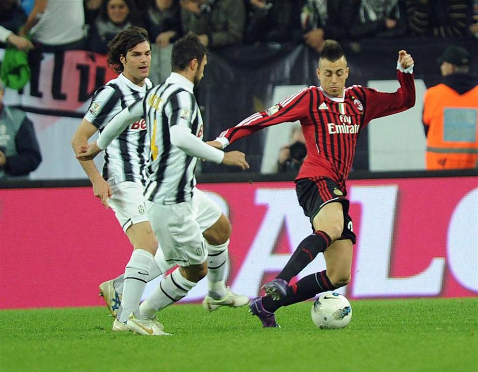 Vučinić El Shaarawy De Ceglie Juventus AC Milan Coppa Italija italijanski pokal 