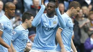 Yaya Toure Džeko Nasri Kompany Manchester City Southampton 
